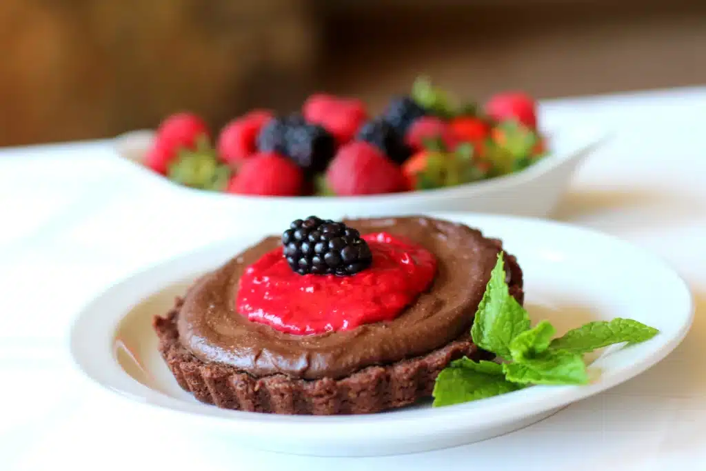 Keto Desserts, Chocolate-Tart